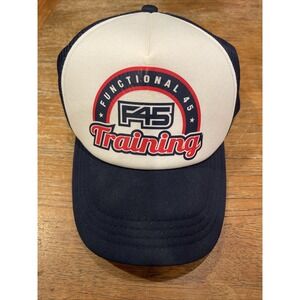 Functional 45 F45 Training Adjustable Mesh Back Heritage Trucker Cap Hat